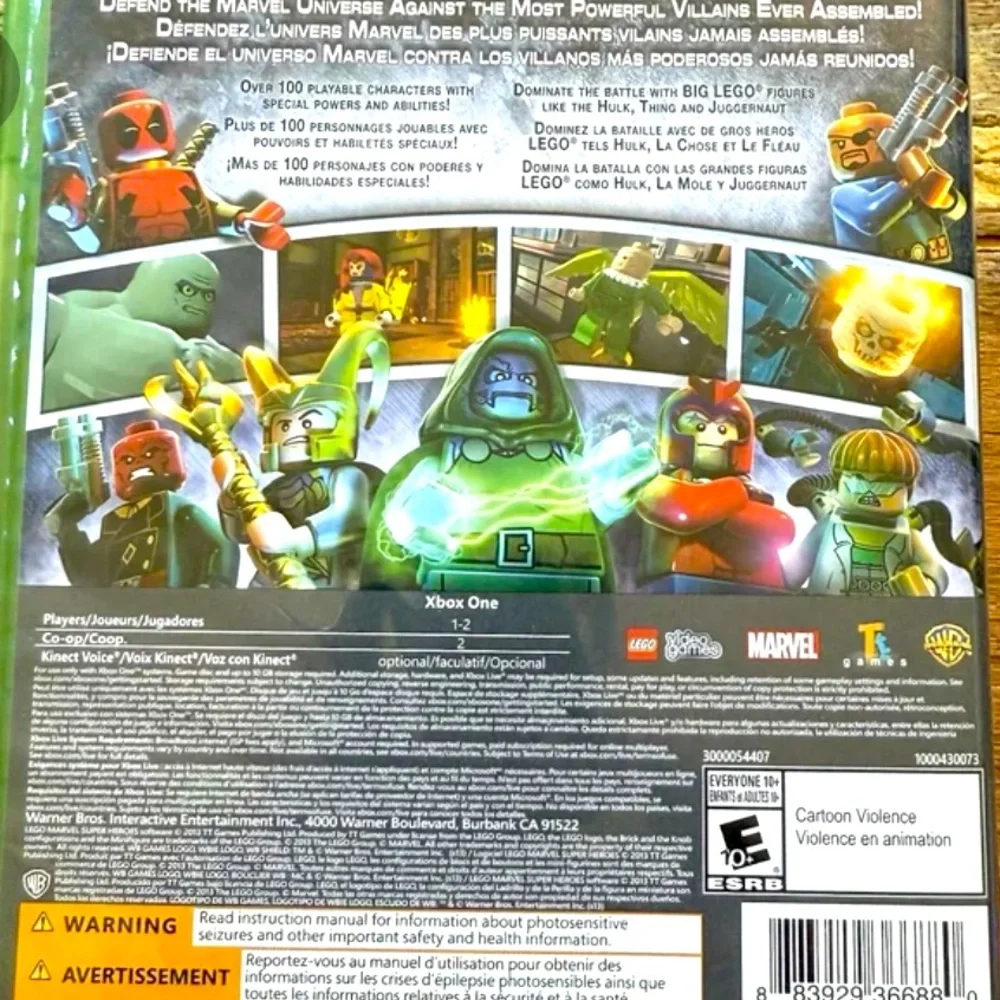 🦸 Lego Marvel Super Heroes Xbox One Game EUC